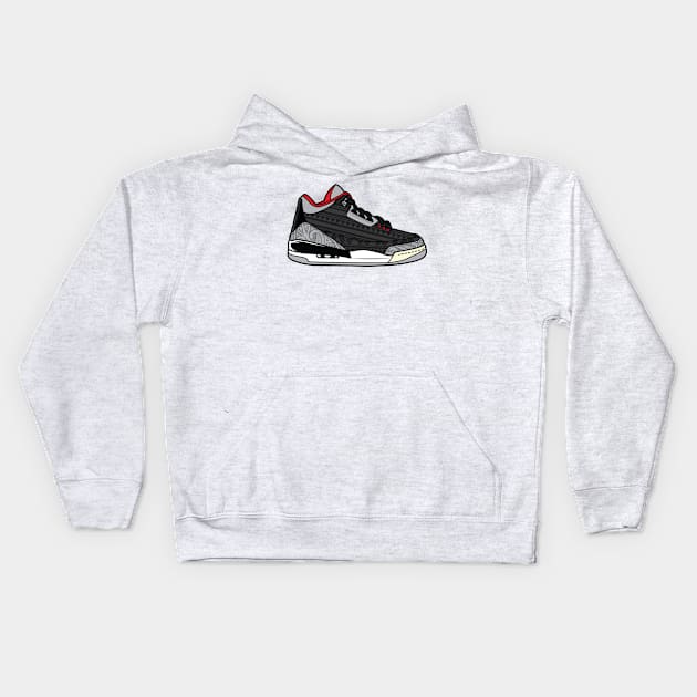 Cement 3 Kids Hoodie by wup66